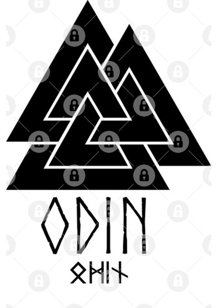 Minimalist Odin Kupa Bardak
