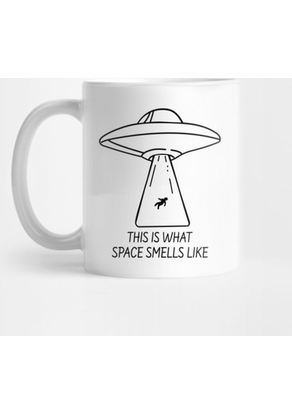 This İs What Space Smells Like Alien Ufo Abduction Kupa Bardak