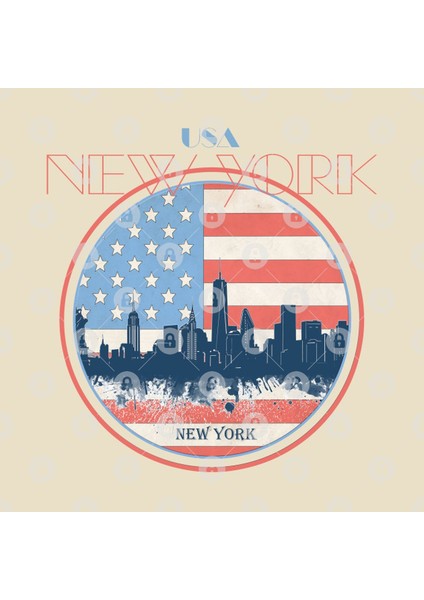 New York Skyline Kupa Bardak