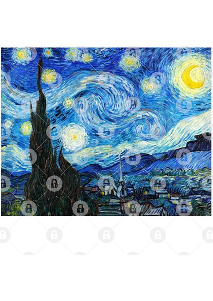 The Starry Night (1889) By Vincent Van Gogh Kupa Bardak