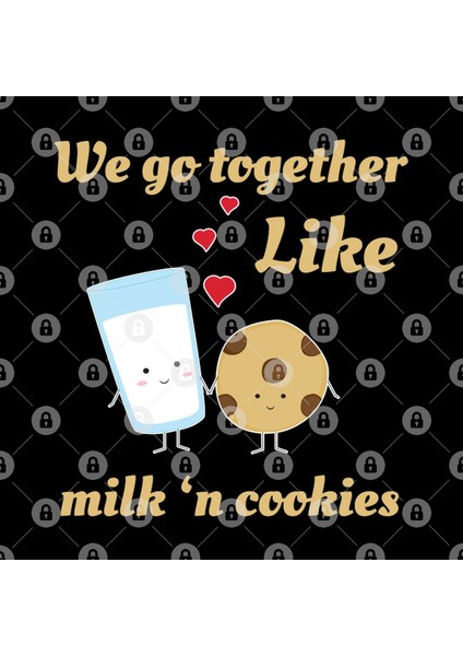 We Go Together Like Milk And Cookies Friend Best Kupa Bardak