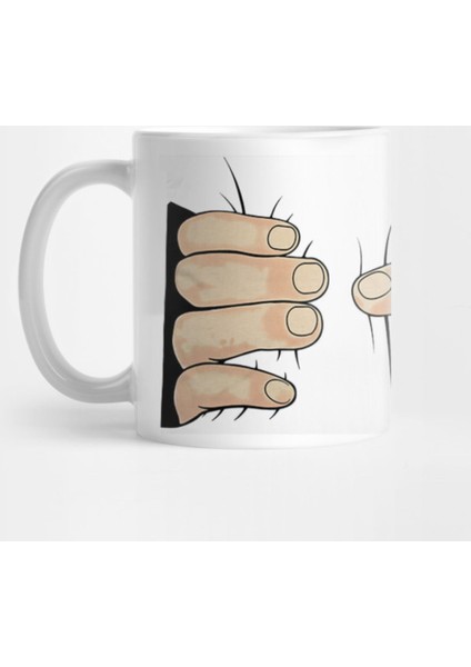 Funny Hands Grabbing Kupa Bardak