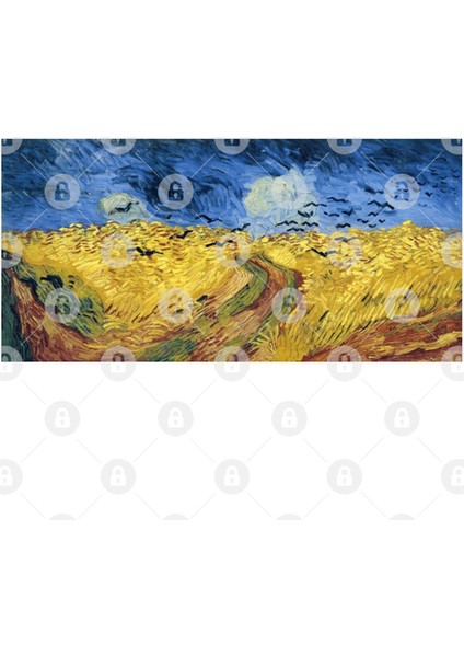Vincent Van Gogh - Wheatfield With Crows Kupa Bardak