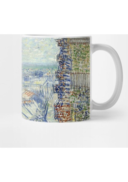 Vincent Van Gogh - View From Theo’S Apartment Kupa Bardak