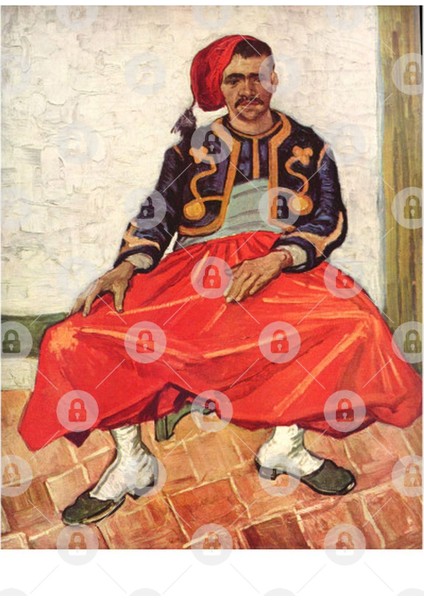 Vincent Van Gogh - The Zouave Kupa Bardak