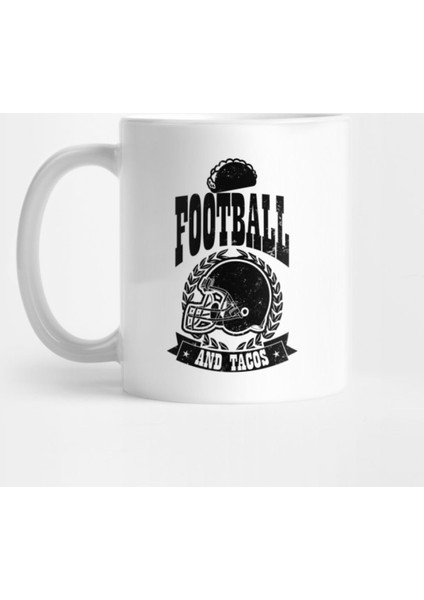 Taco Football | Helmet Tacos Gift Kupa Bardak