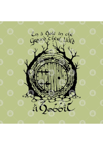 Hobbit İn A Hole Lord Of The Rings Kupa Bardak