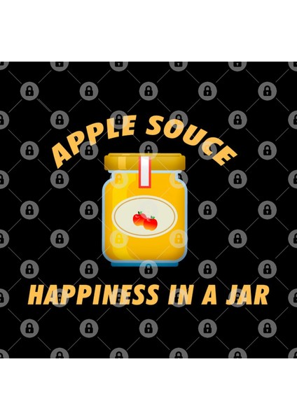 Happiness In A Jar - Apple Sauce Kupa Bardak