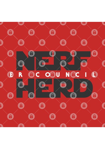 Nerfherder Council: Gray Logo Kupa Bardak