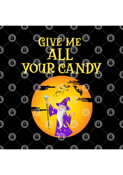 Wizard Halloween Costume Give Me All Your Candy Kupa Bardak