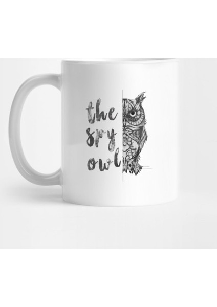 The Spy Owl Design Kupa Bardak