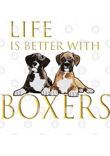 Life Is Better With Boxers Kupa Bardak
