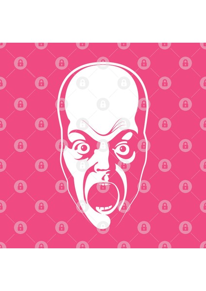 Crazy Pink Alian Kupa Bardak