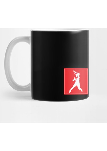 Rafael Nadal Silhouette Kupa Bardak