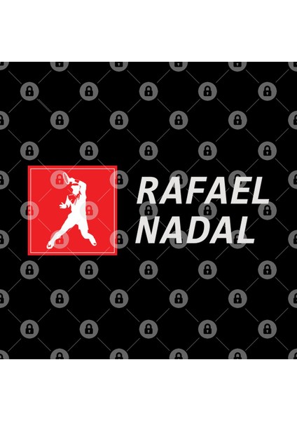 Rafael Nadal Silhouette Kupa Bardak