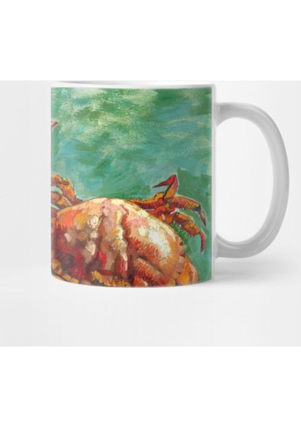 Vincent Van Gogh - Two Crabs Kupa Bardak