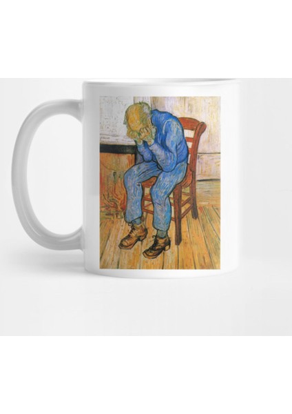 Vincent Van Gogh - Sorrowing Old Man Kupa Bardak
