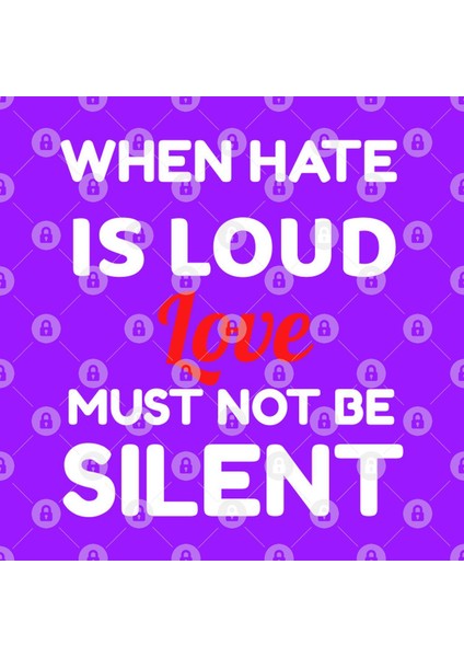 When Hate Is Loud Love Must Not Be Silent Kupa Bardak