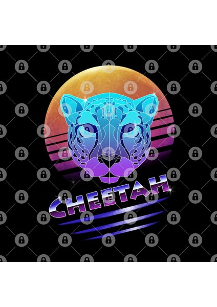 Cyberpunk Cheetah Kupa Bardak
