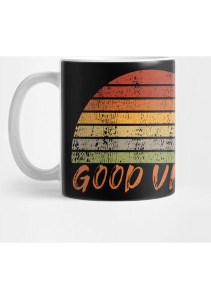 Graphic Tees Good Vibes Short Sleeve Funny T S Rainbow Print Cute Summer Tops Kupa Bardak