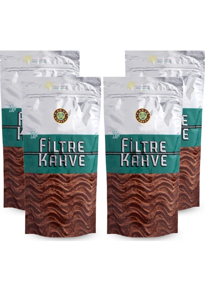 Kahve Dünyası Filtre Kahve 250 gr x 4'lü