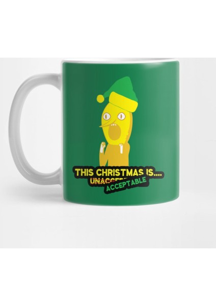 Earl Of Lemongrab Acceptable Christmas Kupa Bardak