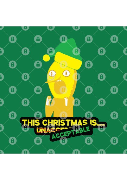 Earl Of Lemongrab Acceptable Christmas Kupa Bardak