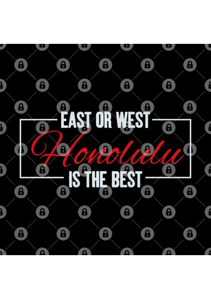 Honolulu, Hawaii - Hı The Best City Kupa Bardak