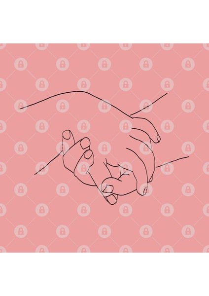 Picasso Line Art - Hands Kupa Bardak