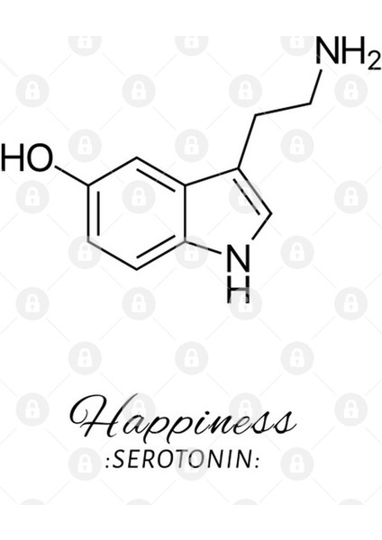 Serotonin - Happiness Kupa Bardak