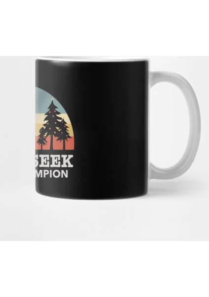 Retro Bigfoot Hide And Seek World Champion Kupa Bardak