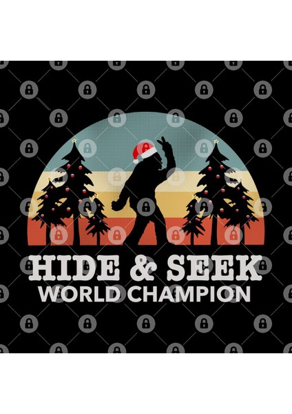 Retro Bigfoot Hide And Seek World Champion Kupa Bardak
