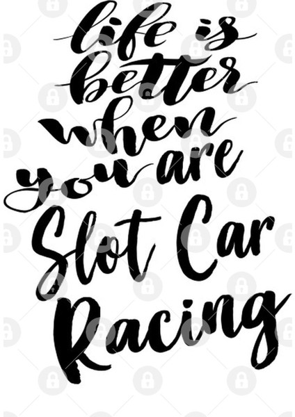 Life İs Better When You Slot Car Racing Kupa Bardak