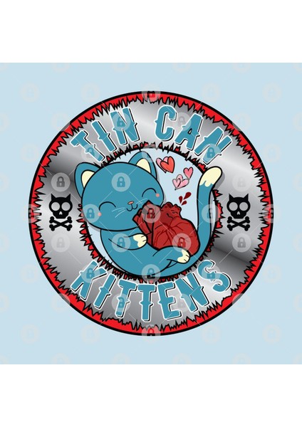 Tin Can Kittens Kupa Bardak