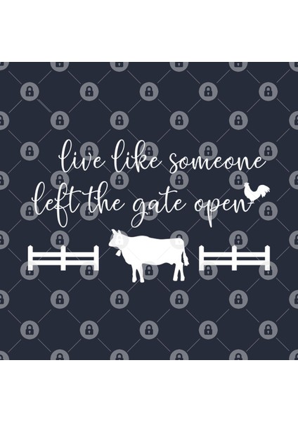Live Like Someone Left The Gate Open Kupa Bardak