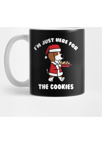 Beagle Cookies Christmas Christmas Kupa Bardak