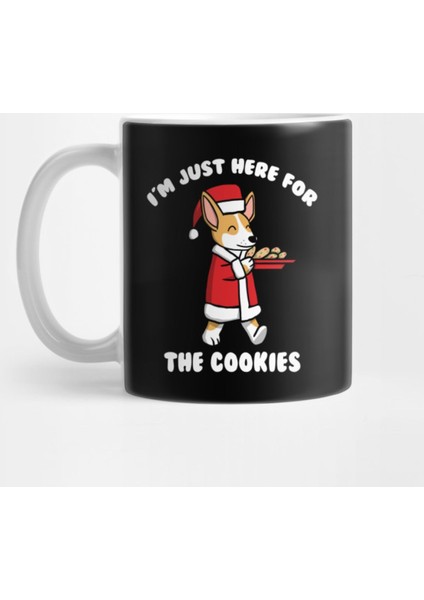 Corgi Cookies Christmas Christmas Kupa Bardak