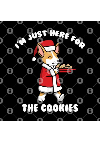 Corgi Cookies Christmas Christmas Kupa Bardak