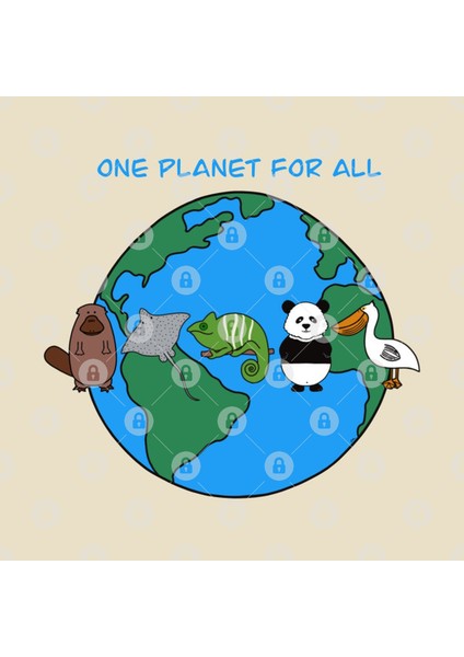 One Planet For All Kupa Bardak