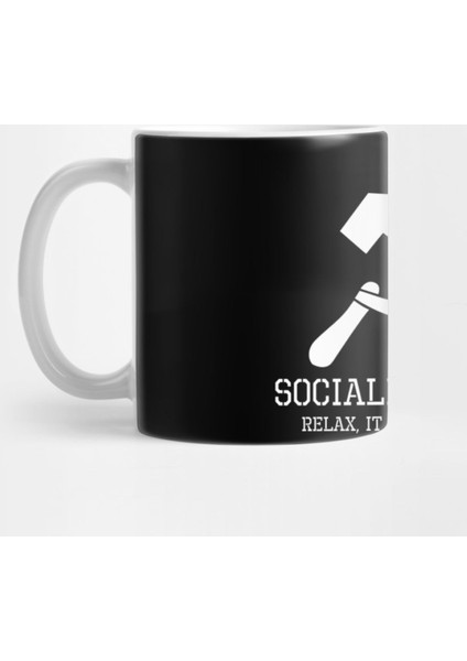 Funny Political Anti Socialism Communist Hammer & Sickle Kupa Bardak