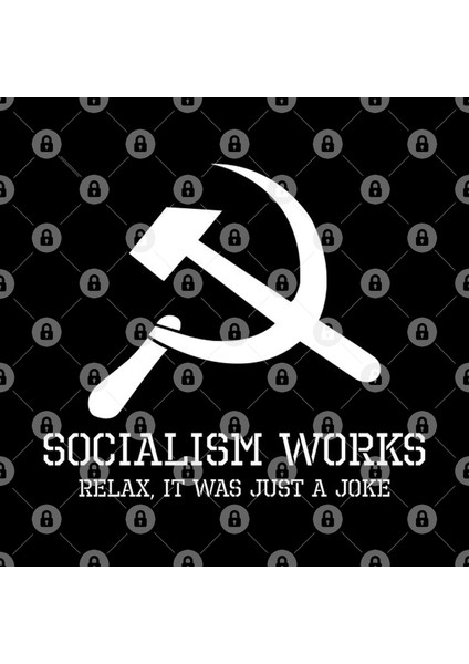Funny Political Anti Socialism Communist Hammer & Sickle Kupa Bardak