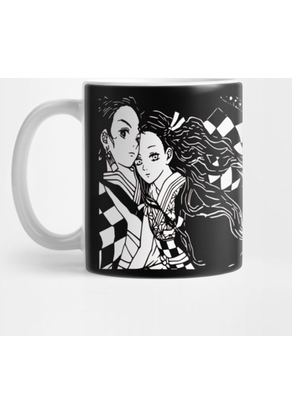 Nezuko And Tanjiro Kamado Demon Slayer Kupa Bardak