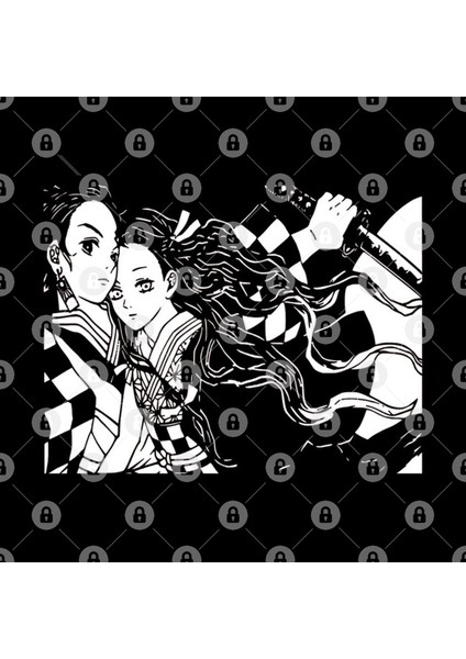 Nezuko And Tanjiro Kamado Demon Slayer Kupa Bardak