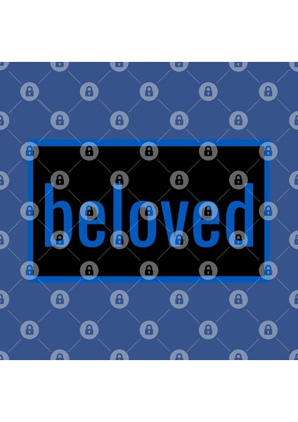 A Bea Kay Thing Called Beloved- Beloved Blockblue Kupa Bardak