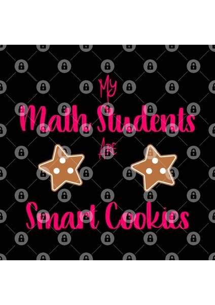 My Math Students Are Smart Cookies Funny Christmas Teacher Kupa Bardak