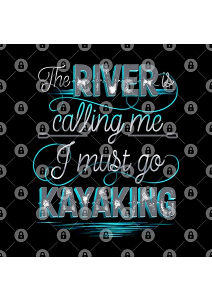 The River İs Calling I Must Go Kayaking Kupa Bardak