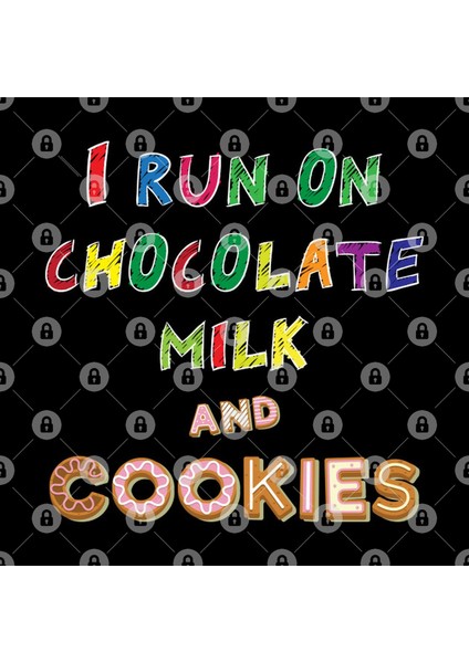 Chocolate Milk And Cookies Lovers Graphics For Kids Kupa Bardak