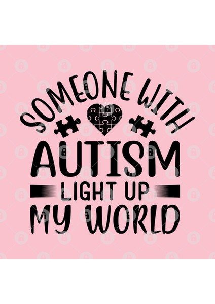 Someone With Autism Light Up My World Kupa Bardak