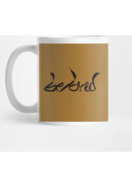A Bea Kay Thing Called Beloved- Streetscript Brown Kupa Bardak