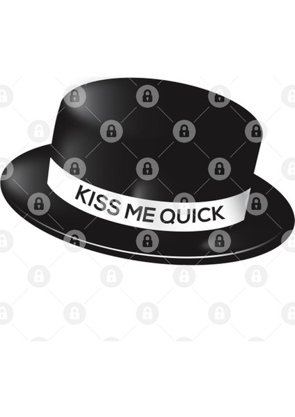 Kiss Me Quick Hat Kupa Bardak